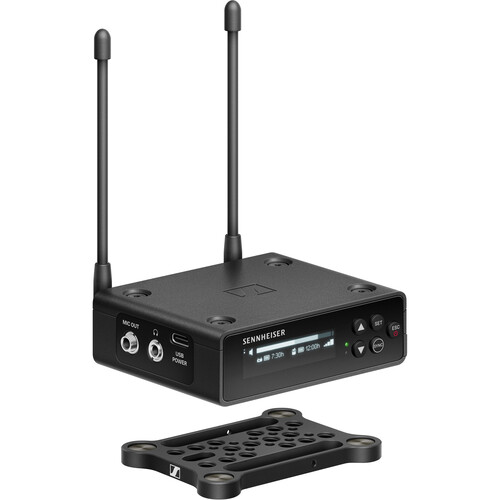 Sennheiser EW-DP ME 2 SET Camera-Mount Digital Wireless Omni Lavalier Mic System (R1-6: 520 to 576 MHz) - 16